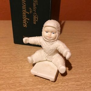 Snowbabies “Give Me A Push”